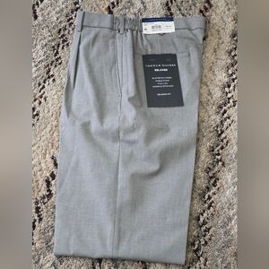 Tommy Hilfiger Mens Pants 32x34 Grey Modern Wrinkle Free NWT Career $95